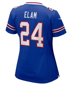 Kaiir Elam Buffalo Bills Women's Home Game Player Jersey - Royal