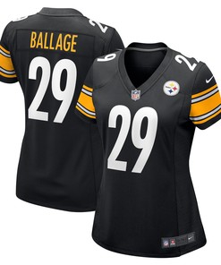 Kalen Ballage Pittsburgh Steelers Womens Game Jersey - Black Nfl