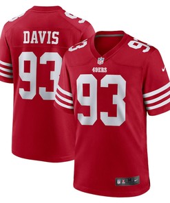 Kalia Davis San Francisco 49ers Game Player Jersey - Scarlet