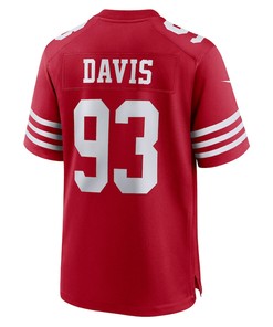 Kalia Davis San Francisco 49ers Game Player Jersey - Scarlet