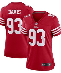 Kalia Davis San Francisco 49ers Women's Game Player Jersey - Scarlet
