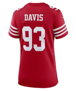 Kalia Davis San Francisco 49ers Women's Game Player Jersey - Scarlet