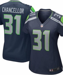 Kam Chancellor Seattle Seahawks Nike Womens Game Jersey - College Navy