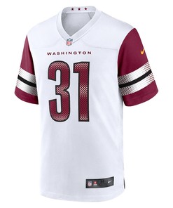 Kamren Curl 31 Washington Commanders Game Jersey - White