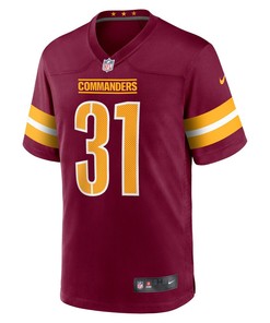 Kamren Curl Washington Commanders Player Game Jersey - Burgundy
