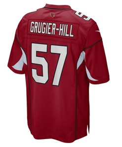 Kamu Grugier-Hill 57 Arizona Cardinals Game Player Jersey - Cardinal
