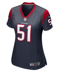 Kamu Grugier-Hill Houston Texans Women's Game Player Jersey - Navy