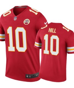 Kansas City Chiefs #10 Tyreek Hill Nike Color Rush Red Jersey