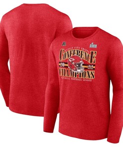 Kansas City Chiefs 2022 AFC Champions Banner Worthy Long Sleeve T-Shirt - Red