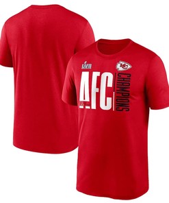 Kansas City Chiefs 2022 AFC Champions Iconic T-Shirt - Red
