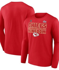 Kansas City Chiefs 2022 AFC Champions Team Slogan Long Sleeve T-Shirt - Red