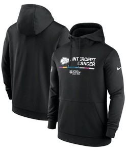 Kansas City Chiefs 2022 NFL Crucial Catch Therma Performance Pullover Hoodie - Black