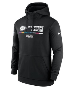 Kansas City Chiefs 2022 NFL Crucial Catch Therma Performance Pullover Hoodie - Black