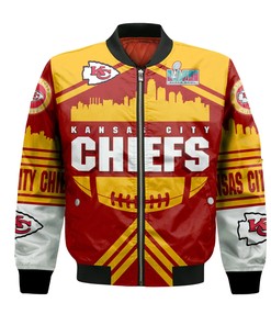 Kansas City Chiefs 2023 Super Bowl LVII Champions Red Bomber Jacket