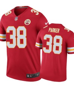 Kansas City Chiefs #38 Ron Parker Nike Color Rush Red Jersey