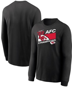 Kansas City Chiefs AFC Champions Iconic Black Men Sweatshirt