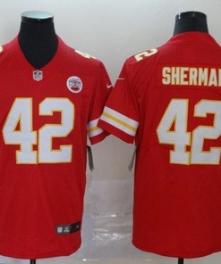 Kansas City Chiefs Anthony Sherman #42 Nfl Orange Jersey Jersey