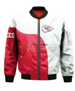 Kansas City Chiefs Bomber Curve Style Custom- NFL