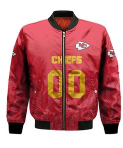 Kansas City Chiefs Bomber Jacket Logo Sport Ombre  - NFL