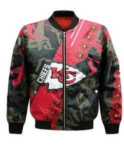 Kansas City Chiefs Bomber Sport Style Keep Go on- NFL
