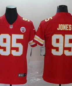 Kansas City Chiefs Chris Jones #95 2020 Nfl Red Jersey Jersey