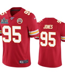 Kansas City Chiefs Chris Jones Red Super Bowl Liv Vapor Limited Jersey