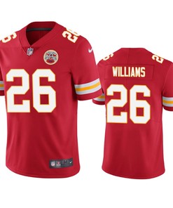 Kansas City Chiefs Damien Williams Red Vapor Limited Jersey