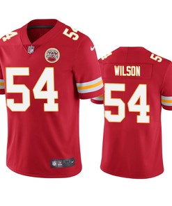 Kansas City Chiefs Damien Wilson Red Vapor Untouchable Limited Jersey