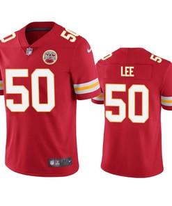 Kansas City Chiefs Darron Lee Red Vapor Limited Jersey