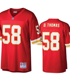Kansas City Chiefs Derrick Thomas Red Legacy Replica Jersey