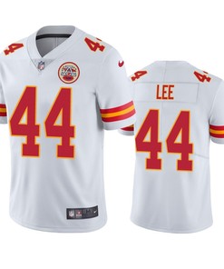 Kansas City Chiefs Elijah Lee 44 White Vapor Limited Jersey