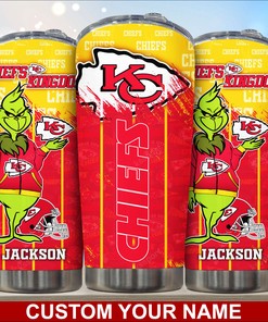 Kansas City Chiefs Engraved Tumbler for NFL Fans