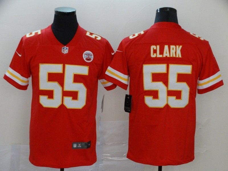 Kansas City Chiefs Frank Clark #55 2020 Nfl Orange Jersey Jersey