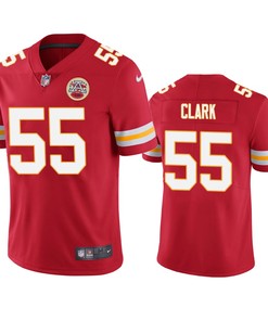 Kansas City Chiefs Frank Clark Red Vapor Limited Jersey