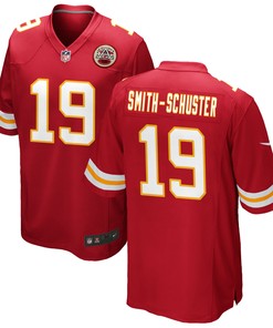 Kansas City Chiefs JuJu Smith-Schuster 19 Game Jersey - Red Jersey