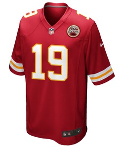 Kansas City Chiefs JuJu Smith-Schuster 19 Game Jersey - Red Jersey