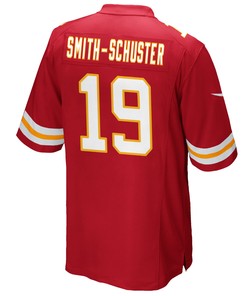 Kansas City Chiefs JuJu Smith-Schuster 19 Game Jersey - Red Jersey