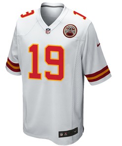 Kansas City Chiefs JuJu Smith-Schuster 19 Game Jersey - White Jersey