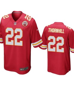Kansas City Chiefs Juan Thornhill 2019 Nfl Draft Red Game Jersey