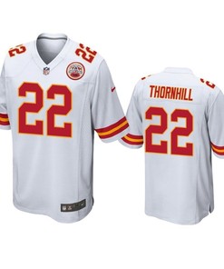 Kansas City Chiefs Juan Thornhill 2019 Nfl Draft White Game Jersey