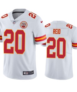 Kansas City Chiefs Justin Reid 20 White Vapor Limited Jersey