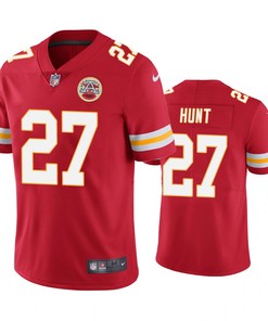 Kansas City Chiefs Kareem Hunt Red Nike Color Rush Limited Jersey