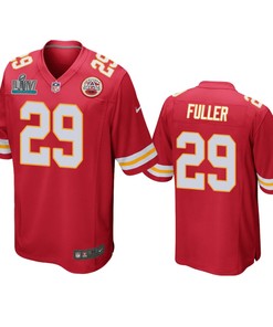 Kansas City Chiefs Kendall Fuller Red Super Bowl Liv Game Jersey