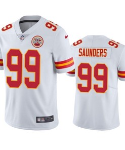 Kansas City Chiefs Khalen Saunders 2019 Nfl Draft White Vapor Limited Jersey