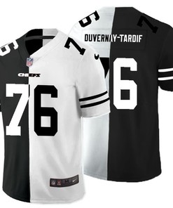 Kansas City Chiefs Laurent Duvernay-tardif #76 Nfl 2020 Black And White Jersey