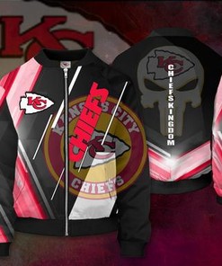 Kansas City Chiefs Logo KCC Bomber Jacket