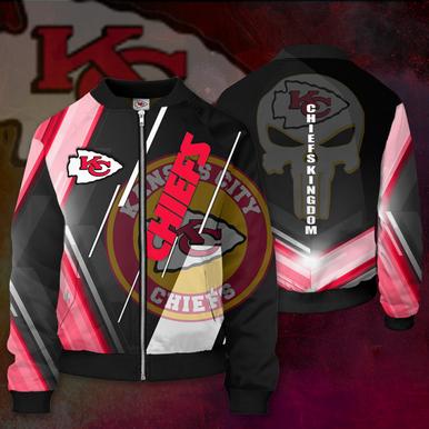 Kansas City Chiefs Logo KCC Bomber Jacket