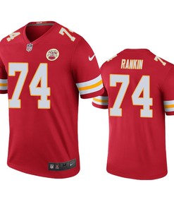 Kansas City Chiefs Martinas Rankin Red Color Rush Legend Jersey