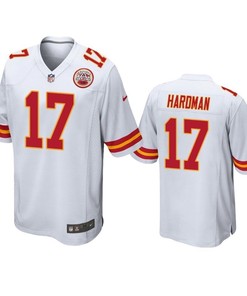 Kansas City Chiefs Mecole Hardman 2019 Nfl Draft White Game Jersey