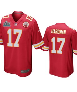 Kansas City Chiefs Mecole Hardman Red Super Bowl Liv Game Jersey
